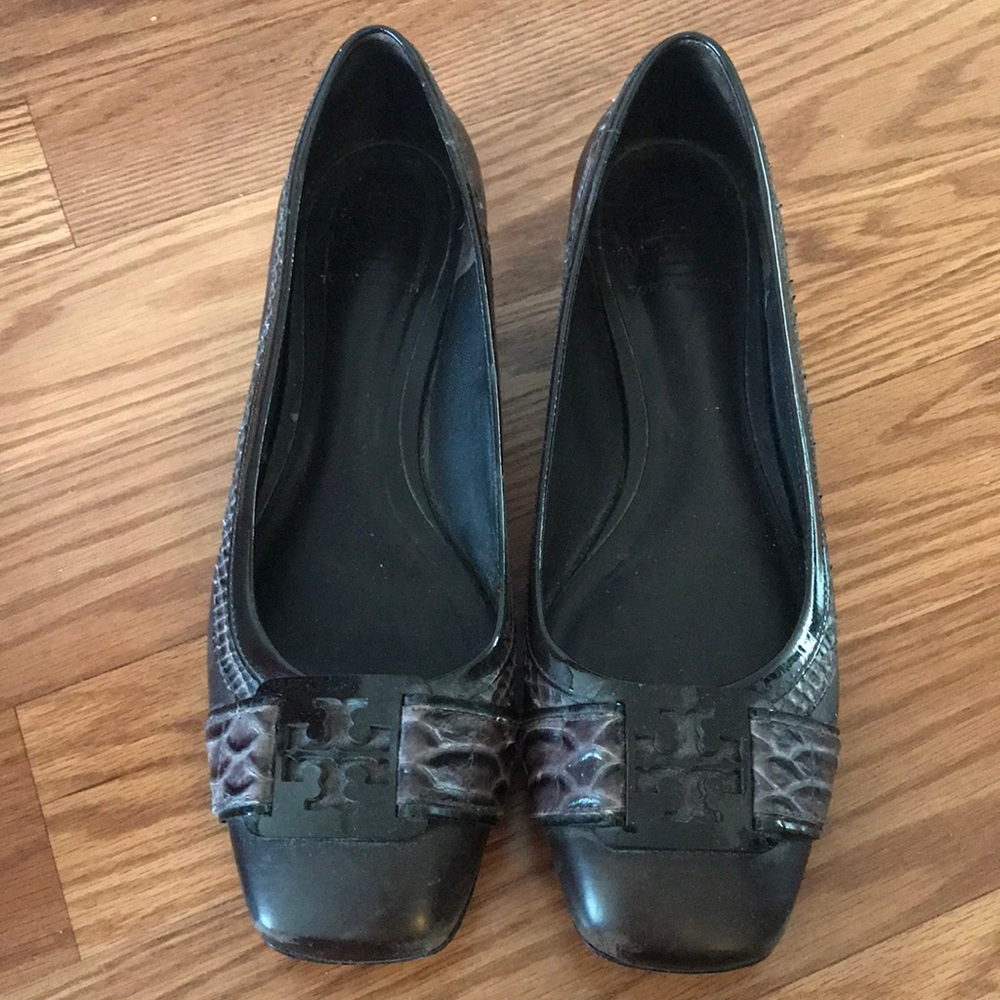 Brown Tory Burch flats